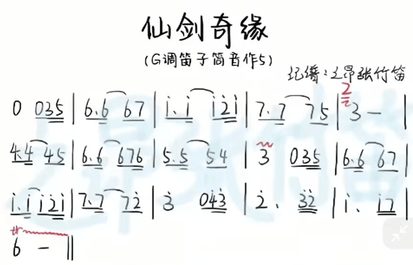 仙剑奇缘（手写选段）.png
